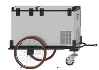 Three Wheels Scooter Cargo Trailer , 125L Mobile Cooler Trailer With 1 Year Warranty