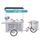 Customized Mobile Snack Cart Multifunctional With 300KG Load Capacity