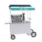 Commercial Coffee Scooter Cart Pure Steel Body Convenient For Load And Transport