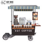 Multifunctional Electric Street Coffee Vending Cart With 48V Battery