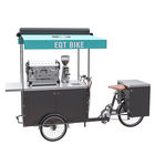 User Friendly Stainless Steel Commercial Coffee Cart For Outdoor Business