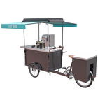 Europe Style Coffee Bike Cart 150KG Load Capacity With Multi Function