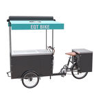 OEM Luxury Large Storage Ice Cream Bicycle Cart With Long Using Life