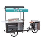 New Design Stainless steel box BBQ cart barbecue grill outdoor food bike