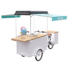 Electric Tricycle Food Cart Easy Operating With Non - Slip Flooring