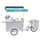 Multi Function Custom Food Carts Easy Operations For Cotton Candy Snack