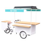 Multi - Functional Bike Food Cart With Large Product Operation Space