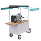 Commercial Stationable Version Coffee Bike Cart With Food Grade Safe Water Pump