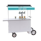 Europe Style Commercial Beverage Cart , Luxury OEM Beer Bicycle Cart