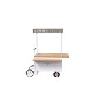 Integrated Load 500KG Steel Frame Tricycle Cargo Scooter Coffee Cart