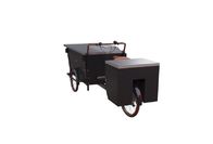 Box Structure Breakfast Mobile BBQ Grilled Food Tricycle