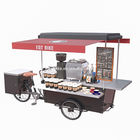 255mm Front Wheel 300KG Load Coffee Vending Cart