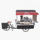 Multifunctional Load 300KG Three Wheel Coffee Cart