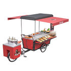 125L Mobile Stainless Steel Table Top BBQ Food Bike