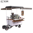 Four Wheel Electric Scooter Coffee Bike Cart IPX4 18KM/H