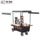 Multifunctional Electric Street Coffee Vending Cart With 48V Battery