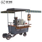 Oil Disc Brake Coffee Bike Cart Electrostatic Powder Coating
