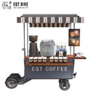 Fast Food Tricycle Coffee Cart Scooter Vending Multifunction