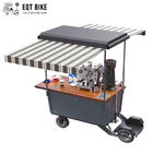 EQT Street Vending Carts OEM Beer Electric Food Cart Metal Frame