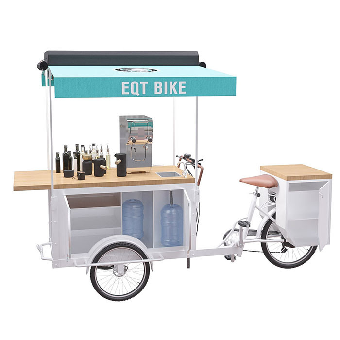 Customized Tea Drink Bike Full Function Configuration With High Load Capacity