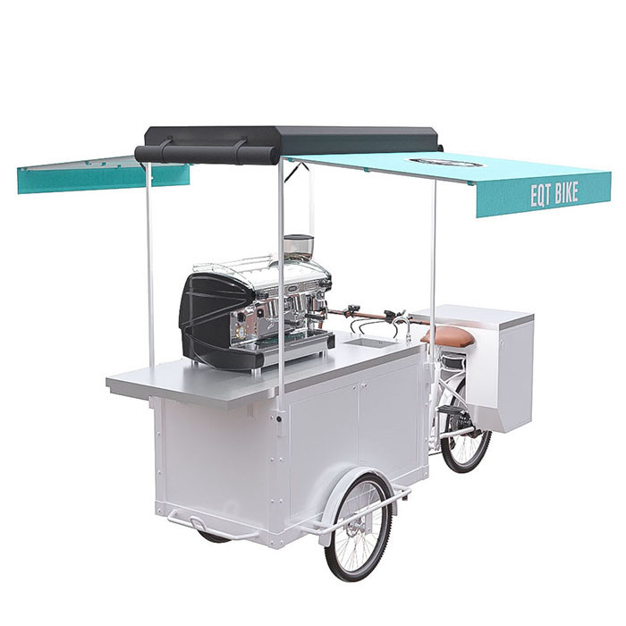Customized Mobile Coffee scooter Convenient Operation With Large Inside Capacity
