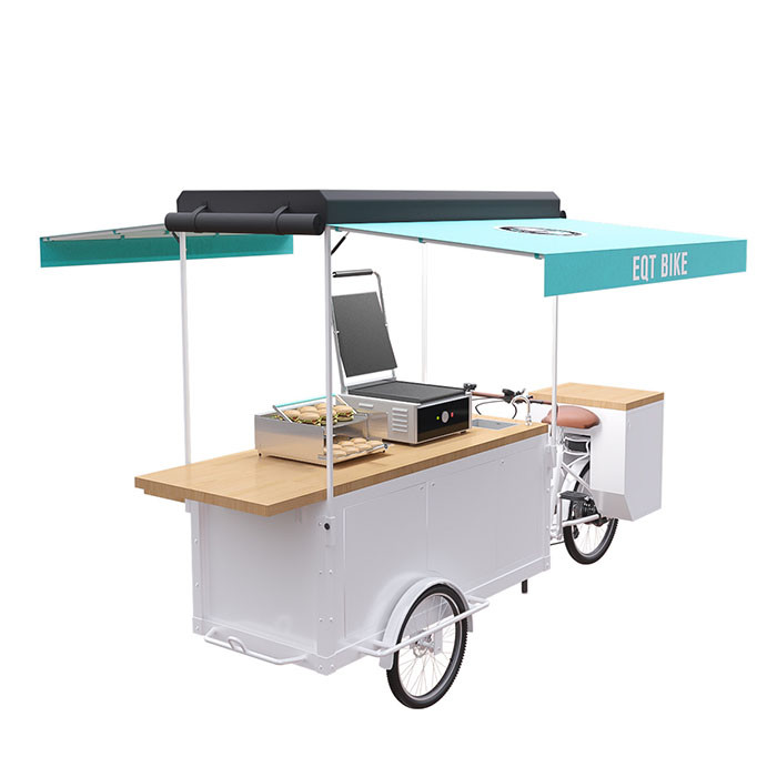 High Load Capacity Scooter  Burger Cart With High Strength Steel Frame