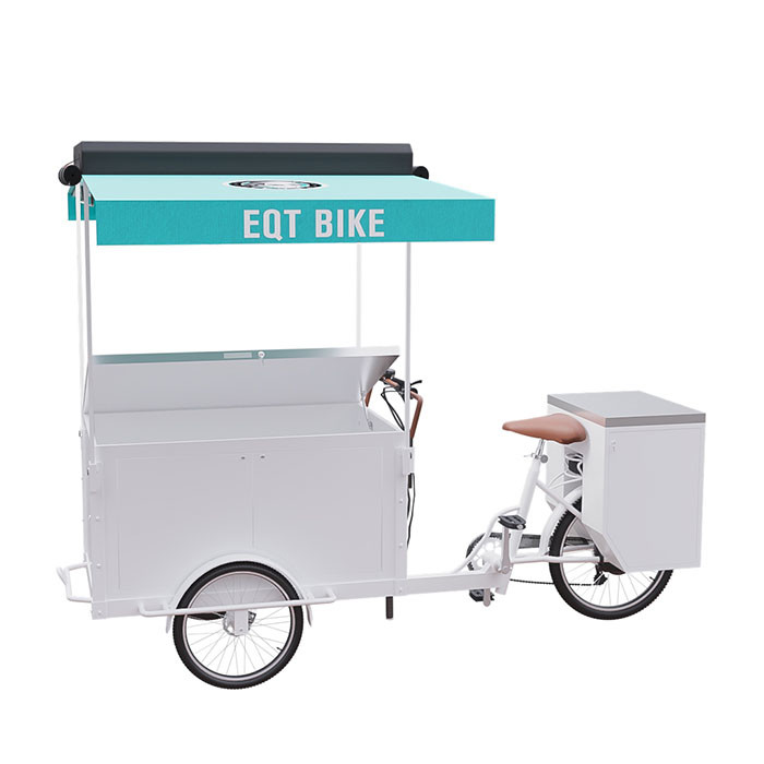 Electric Tricycle Cargo Bike Customized Brand Convenient Operation For One Person