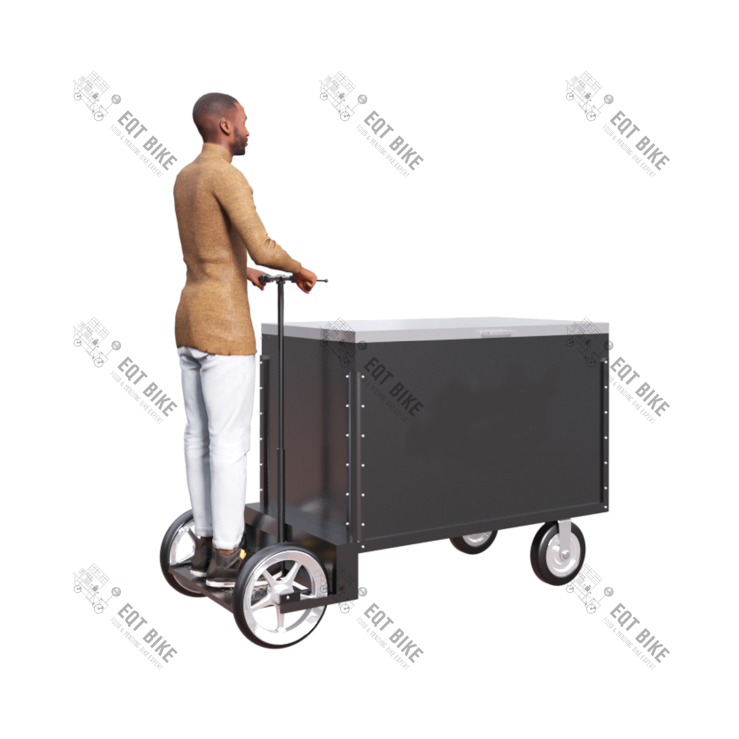1000W 25° Climbing Front Load 300KG Tricycle Cargo Bike