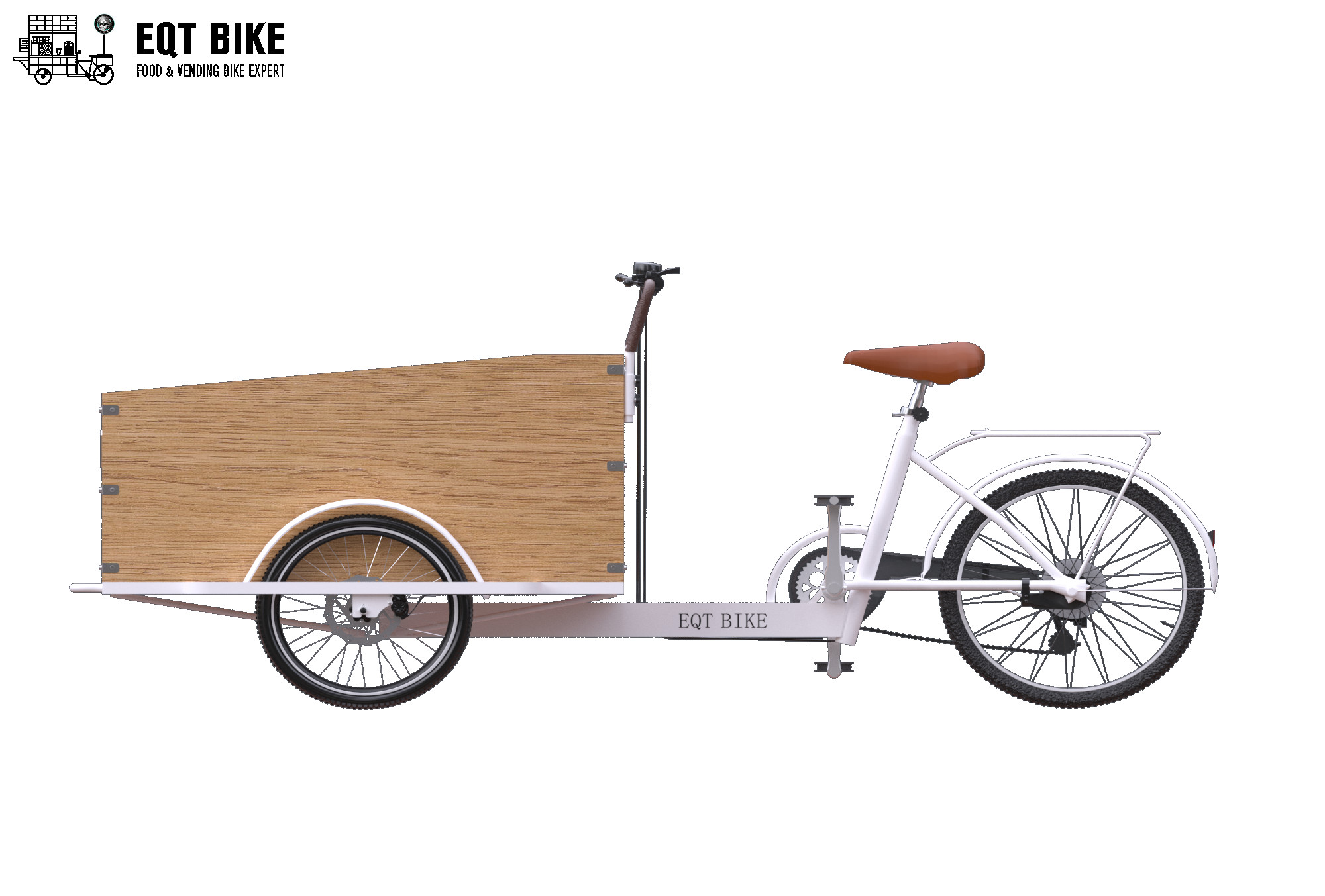 150kg Load Disc Brake Pedal Tricycle Cargo Bike Multifunctional