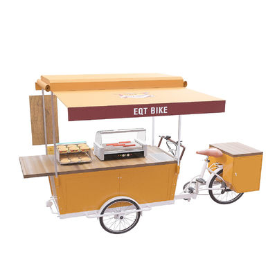 OEM Three Wheels 48V Electric Tricycle Street Food Cart